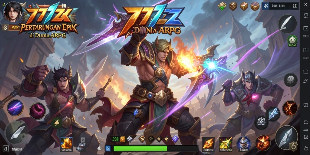 Gameplay seru di dunia fantasi 777ZX