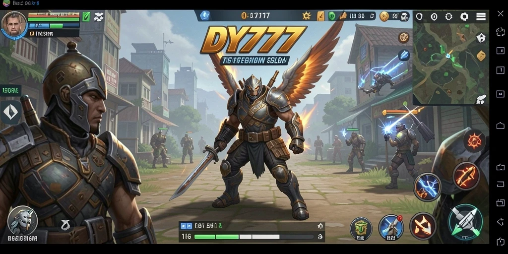 Menampilkan gameplay interaktif dan strategi dalam DY777.