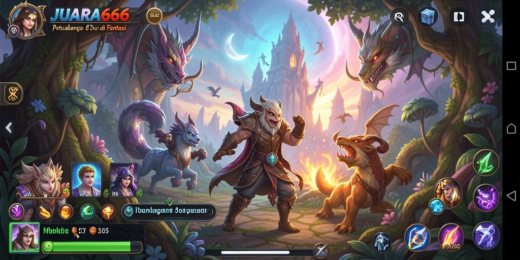 Tampilan gameplay JUARA666 yang menegangkan dalam petualangan.