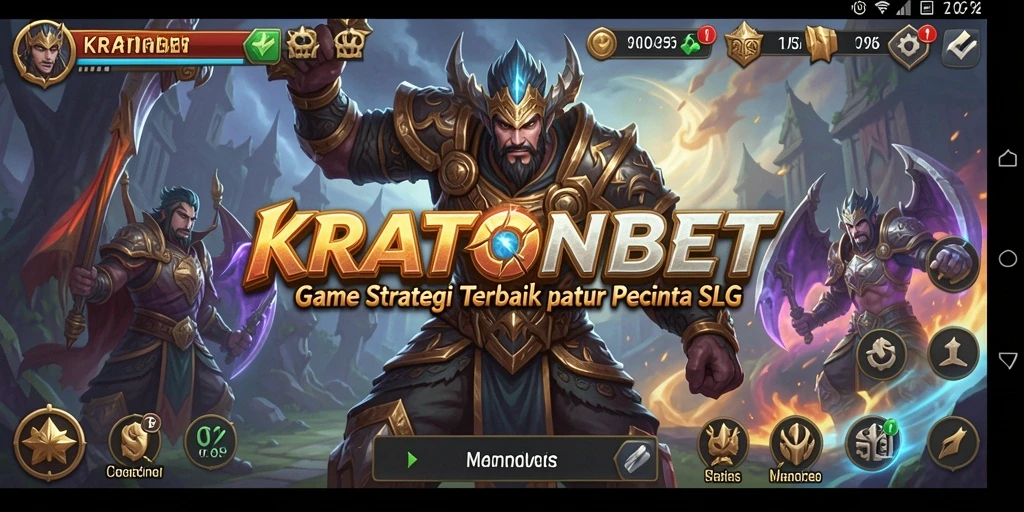 Tangkapan layar gameplay KRATONBET yang menampilkan strategi dan pertempuran.