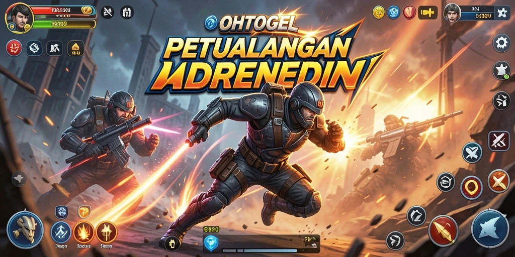 Tampilan gameplay OHTOGEL yang penuh aksi dan tantangan.