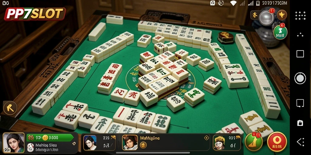 Screenshot utama PP7SLOT menampilkan gameplay Mahjong yang seru dan menantang.