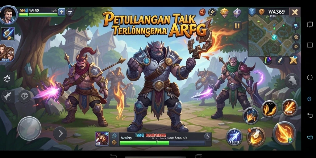 Tampilan menakjubkan dari gameplay seru di WA369.